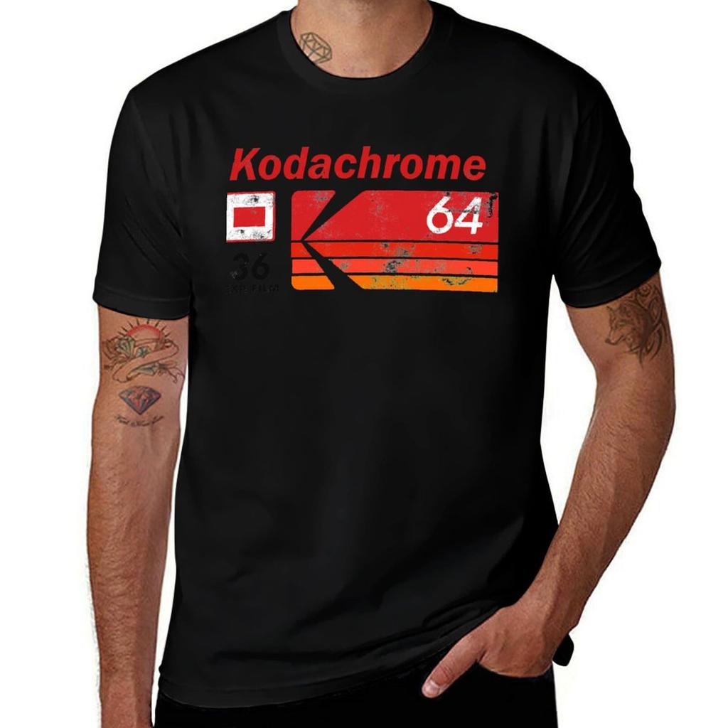 Kodachrome 64 Vintage Tshirt Summer Holiday Casual Tee Tshirt