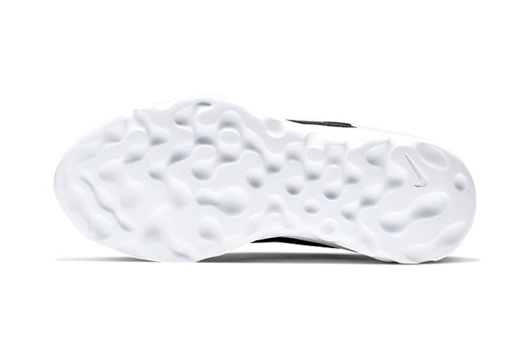Nike Исследуйте низкие детские беговые кроссовки Strada из синтетической кожи и текстиля, устойчивые к истиранию, черные с белым CD9016-002