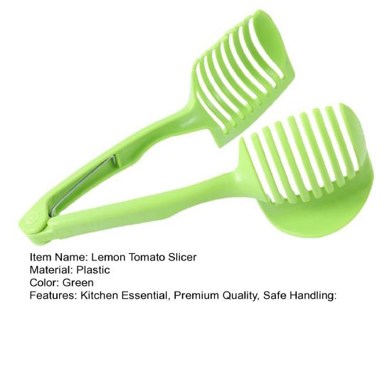 Овощерезка для лимона и помидоров, круглые щипцы для фруктов, держатель для лука, ручной инструмент для нарезки, многоцелевой кухонный гаджет для резки