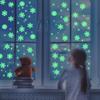 Children's Luminous Christmas Wall Stickers Glow In The Dark Decals, Suitable for Baby Room Home Decoration Christmas
