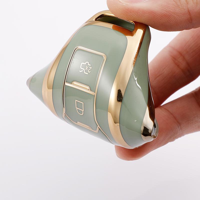 Soft TPU Car Remote Key Case Cover Holder For Ford Focus 3 4 ST Mondeo 5 MK5 Mustang F-150 Explorer Edge Fiesta Kuga MK3 4 Keychain Accessories