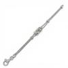 Excellent TIFFANY&Co. bracelet heart double rope Silver 925 Women Used