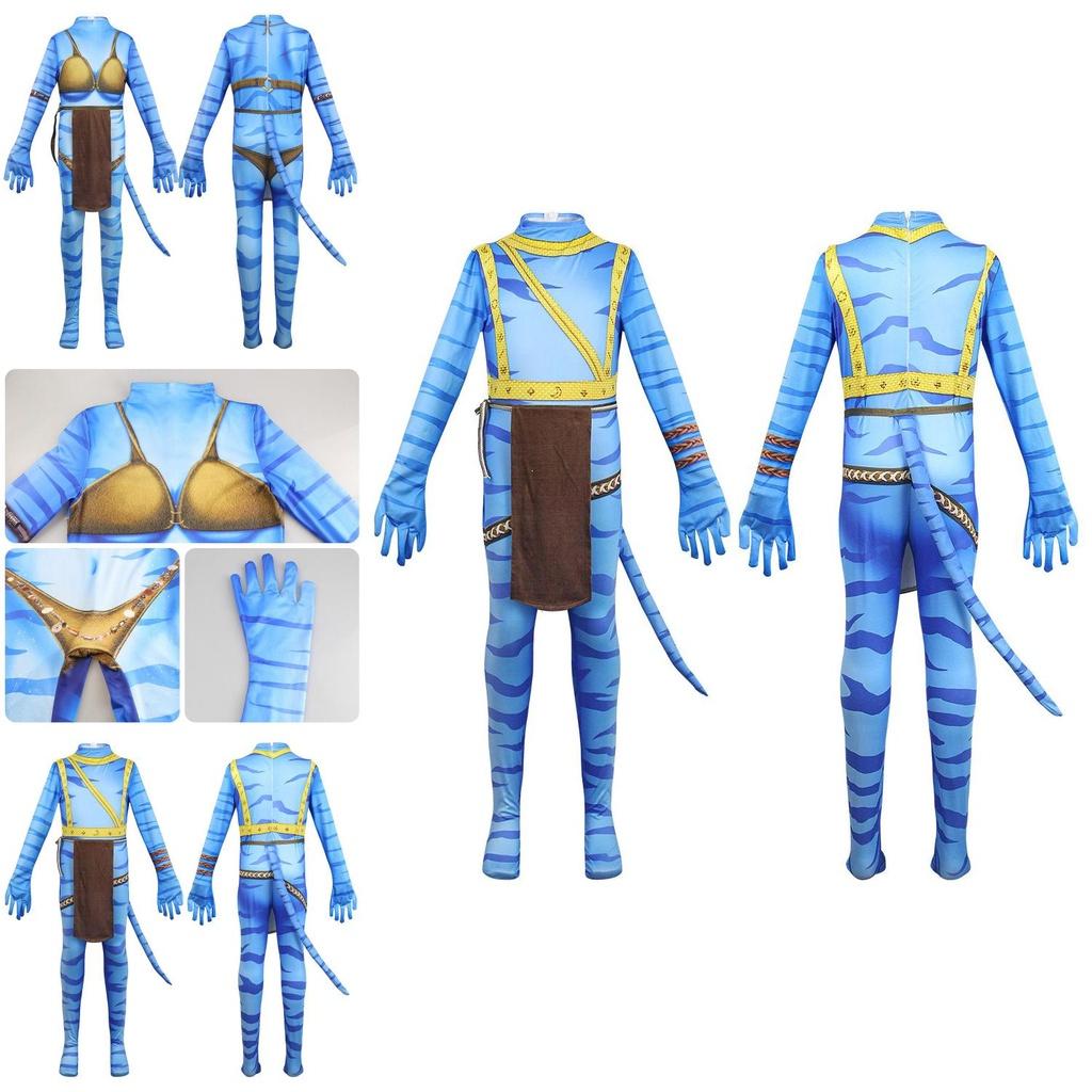 Avatar2 Jack Sully Neytiri Ronald Kids' High-quality 3d-printed Cosplay Bodysuit
