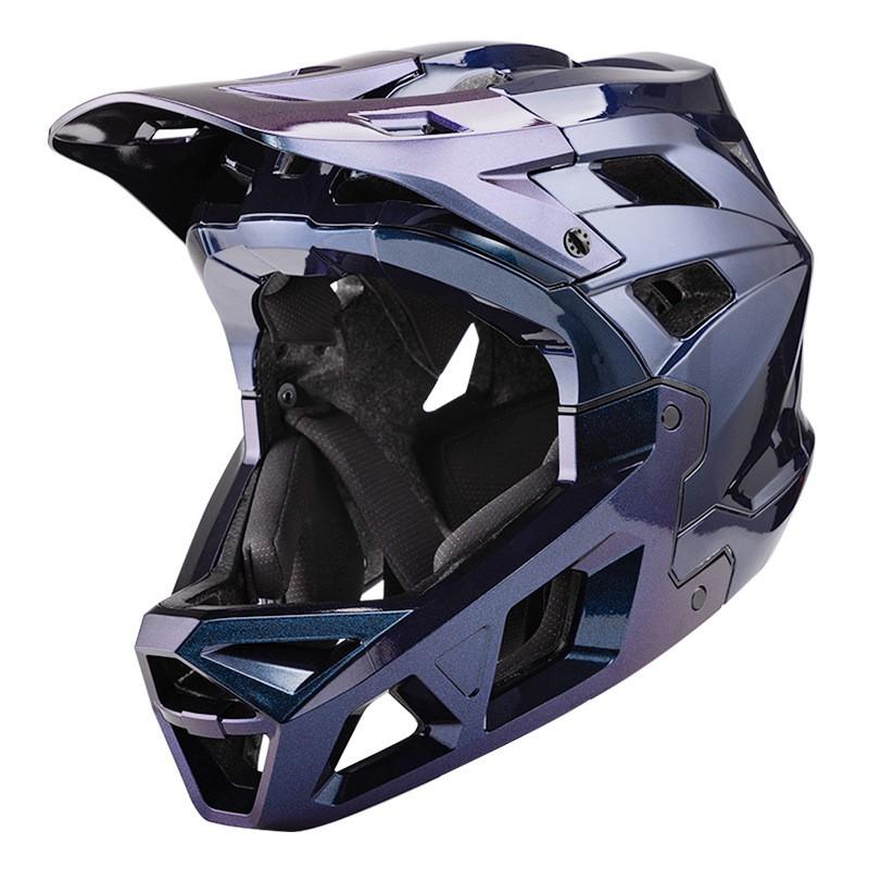 Full Face Mountain Bike Helmet Downhill Racing Adult Cycling Safety Gear EPS PC Shell