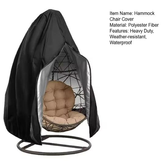 Yousheng Подвесной Чехол для Кресла-Гамака Сверхпрочная Ткань Оксфорд Погодоустойчивый Водонепроницаемый Уличный Патио Одноместный Двухместный Чехол для Кресла-Качели Яйцо