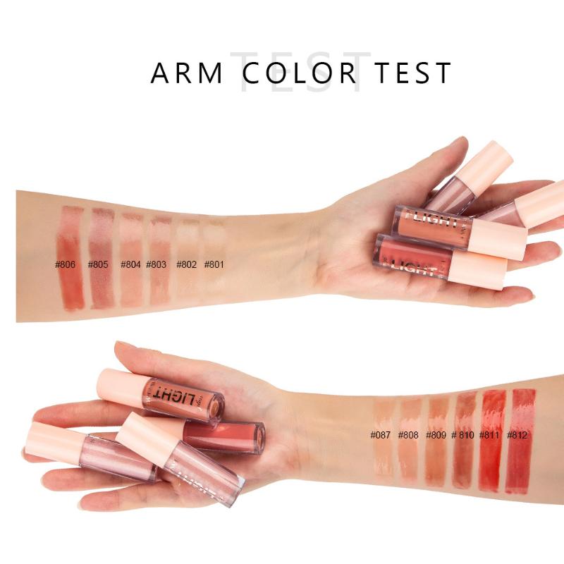 Mirror Water Gloss Liquid Lacquer Glass 12 Colors Moisturizing Pearlescent Lip Gloss Lip Gloss Lip Glaze