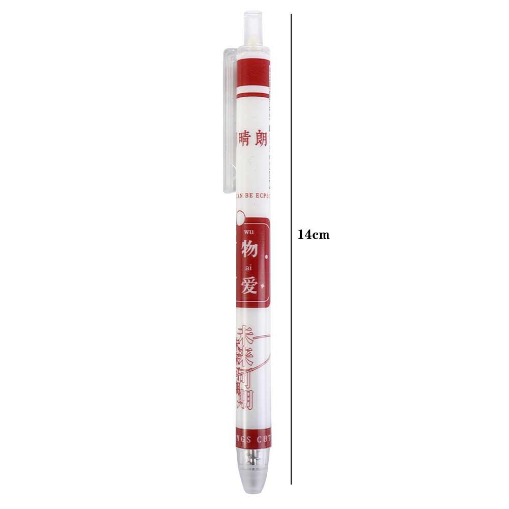 School Supplies 0.5mm Blue Washable Handle for Kids Erasable Pen Student Pen Press Pen Gel Pens