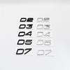 Черные Модифицированные Буквенные Наклейки для Задних Моделей Volvo D2D3 D4D5D6D7