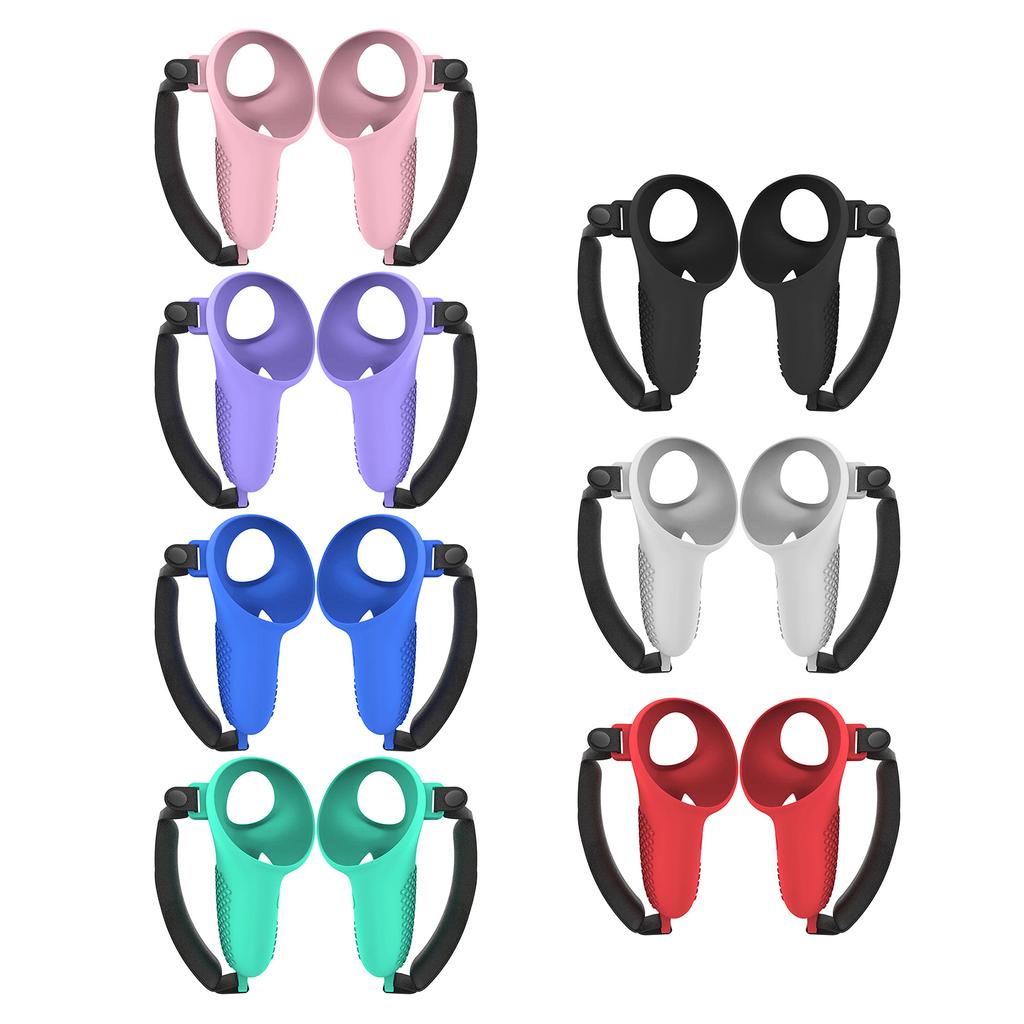 Регулируемый силиконовый чехол для 3 контроллеров гарнитуры VR улучшает игровой процесс, отличный защитный кронштейн