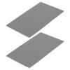 Uxcell Термопрокладки (2-Pack) 4.0 Вт·м·К Высокоизолирующие Термостойкие Силиконовые Охлаждающие Прокладки 150x120x1 мм для Радиаторов Ноутбуков, Серый