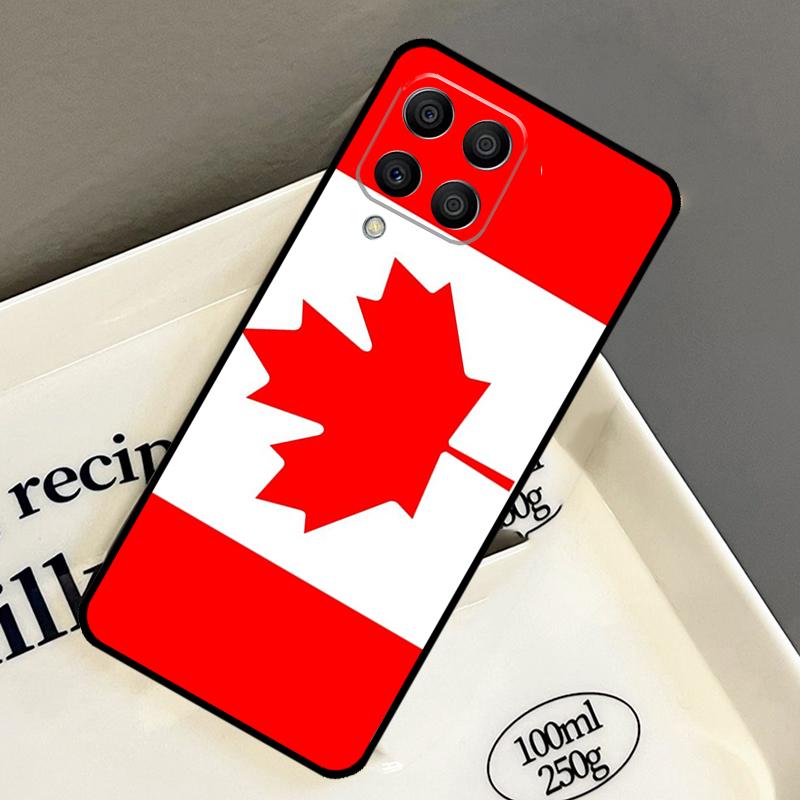 Canada Canadian Flag Case For Samsung Galaxy M33 M53 M13 M15 M35 M55 M32 M16 M36 M56 M54 M20 M52 M34 M14 M11 M31