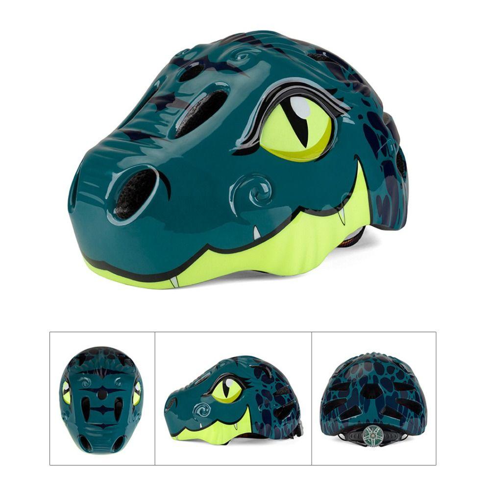 3D Dinosaur Helmets Cool Skating Helmets Safety Protection Children's Helmet Bicycle