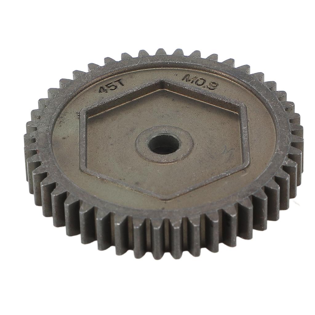 RC Spur Gear 45T M0.8 8053 High Performance Steel Spur Gear Replacement for 1/10 Scale RC Crawler