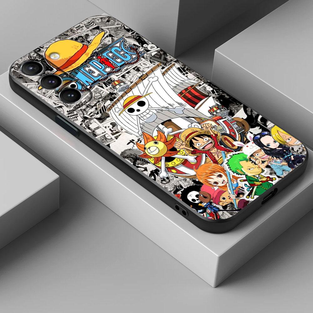Comics One Pieces Anime Phone Case For Samsung Galaxy S25 S24 S23 S20 S21 FE S26 S22 Ultra 5G S26 Plus S25FE Soft Silicone Cover