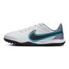Tiempo Legend 9 Jr Academy TF Artificial Turf Non-Slip Durable Low-Top Soccer Shoes Kids Sneaker White Blue Black DA1328-146