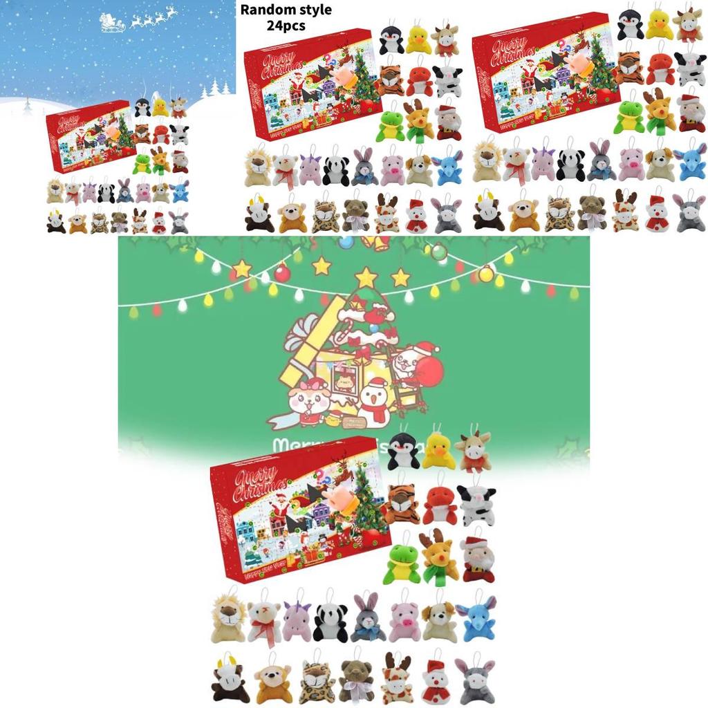 Рождественская игрушка сюрприз для детей с интерактивными гибкими самоцветами, подарочный набор