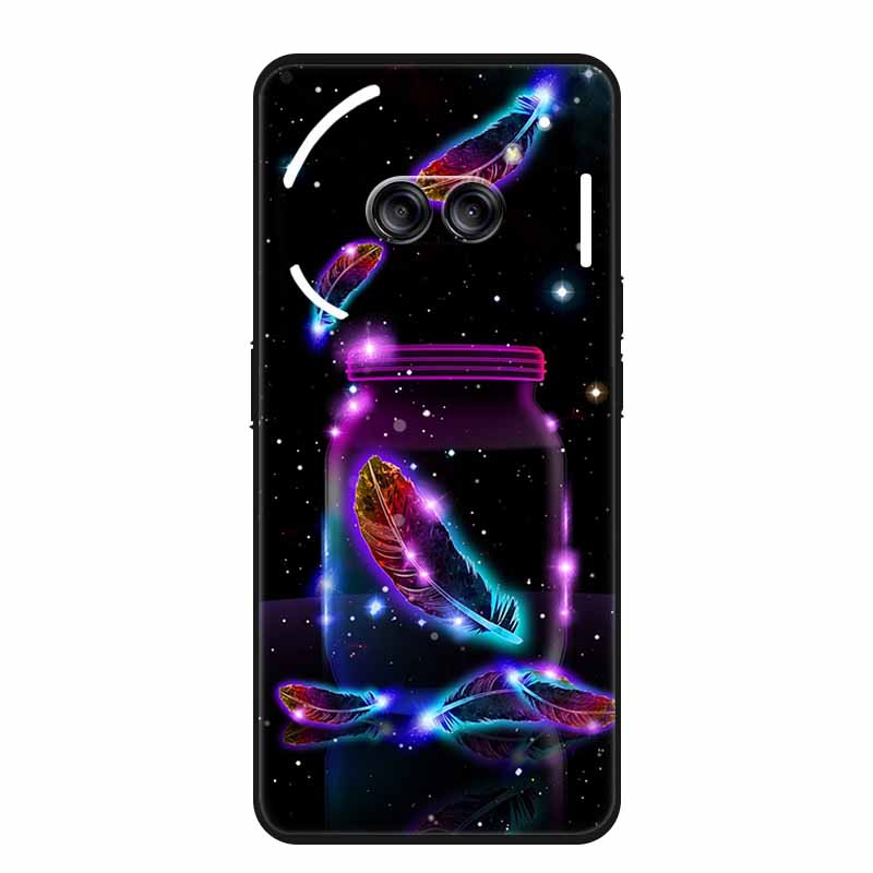 Чехол для Nothing Phone 2A Роскошный Мягкий Силиконовый Задний Чехол из ТПУ Чехлы для Телефона для Nothing Phone2A 5G A142 Ударопрочный Милый Любовь Capa