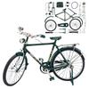 Morytrade Bicycle Toy Retro Antique Showa Model Diecast Car 110 (Assembly Required Green)