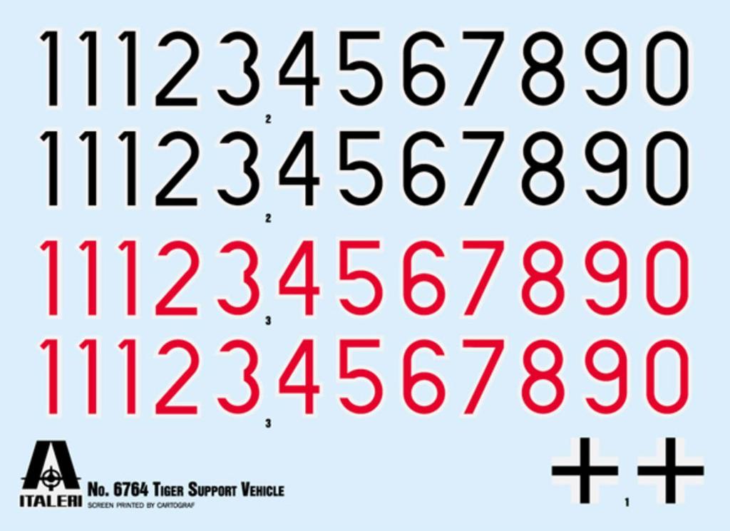 Italeri Scale WWII German Bergetiger Tank Recovery Vehicle Plastic Model Kit IT6764 1/35 Sd.Kfz.185 (Combat Vehicle)