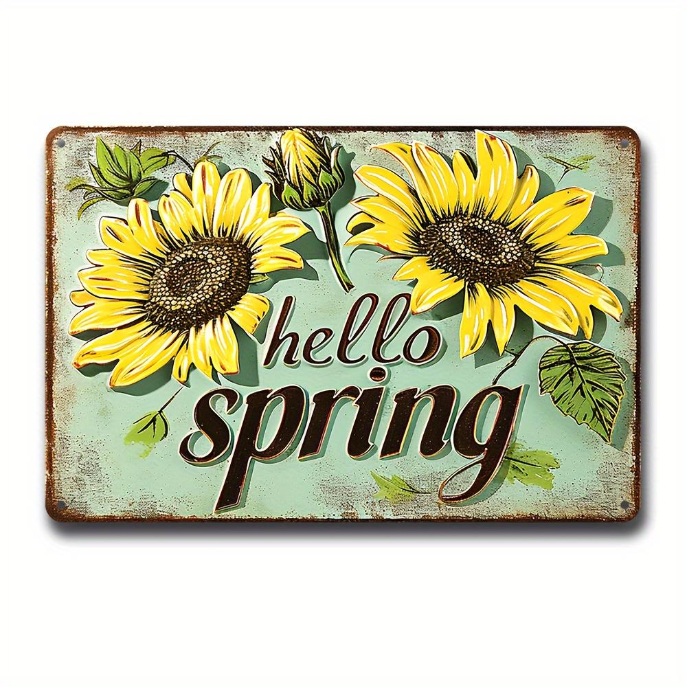 FJ Винтажные металлические жестяные таблички 2D плоская печать Постеры Комната Стена Дом Фермерский дом Декор Украшение комнаты