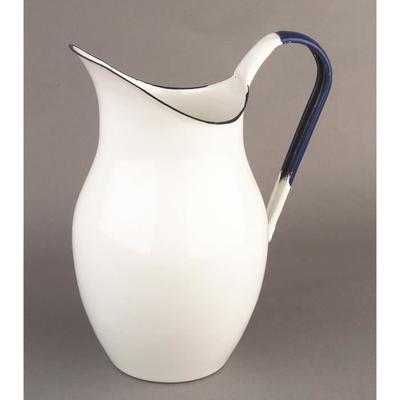 Эмалированная стальная банка - IBILI - Белая - 19 x 13 x 26 см - 2,5 литра - Винтаж