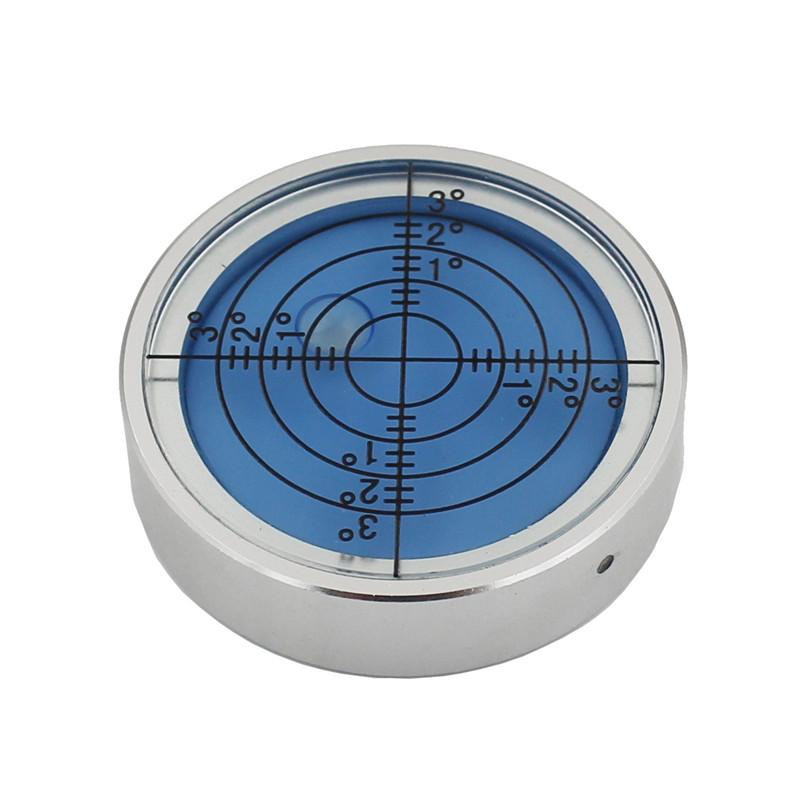 Универсальный круглый пузырьковый уровень горизонтальный пузырьковый полностью металлический с функцией ночного видения