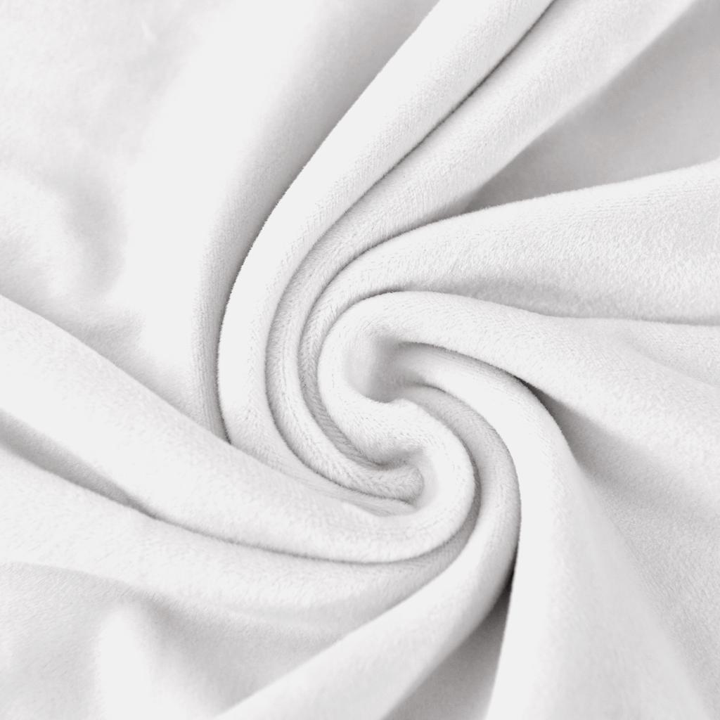 Cover Velvet Chair Thick White Velvet
