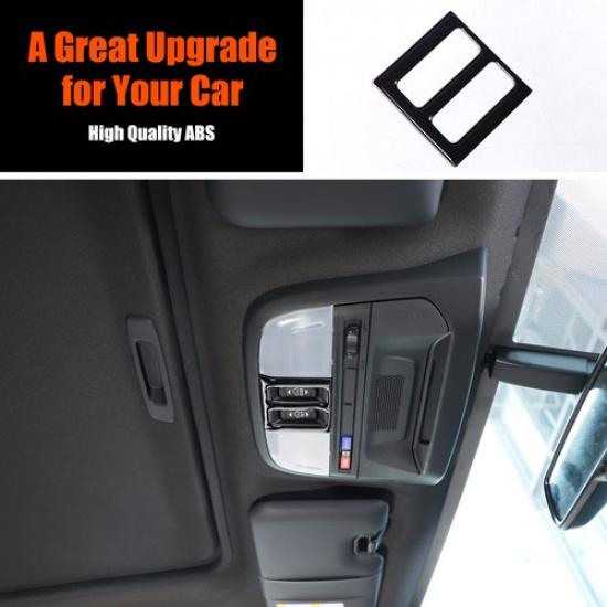 Наклейка на переключатель подсветки для чтения, глянцевый пиано-черный, для Subaru WRX STI VB -2024