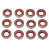 12Pcs Trimmer Oil Seal Cover Kit Iron ABS Oil Seal Replacement for Stihl FS80 FS85