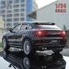 ADY4   1:24 Porsche Cayenne S Turbo SUV Alloy Car Model Diecasts Metal Toy Car Model Simulation Sound Light Collection Kids Gift F384