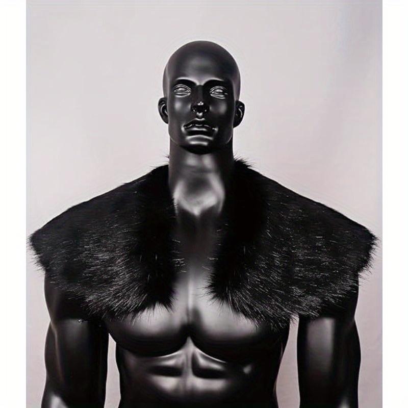 Викингский Средневековый Меховой Шарф Накидка Наплечный Аксессуар для Костюмов Ренессанса Косплея