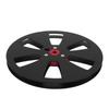 1 4 7 Inch Empty Tape Reel Aluminum Alloy Recording Takeup Reel with 6 Hole for Reel To Reel Tape for TEAC Black
