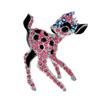 New Rhinestone Running Deer Brooches For Women Animal Pin 2 Colors Available Alloy Material High Quality