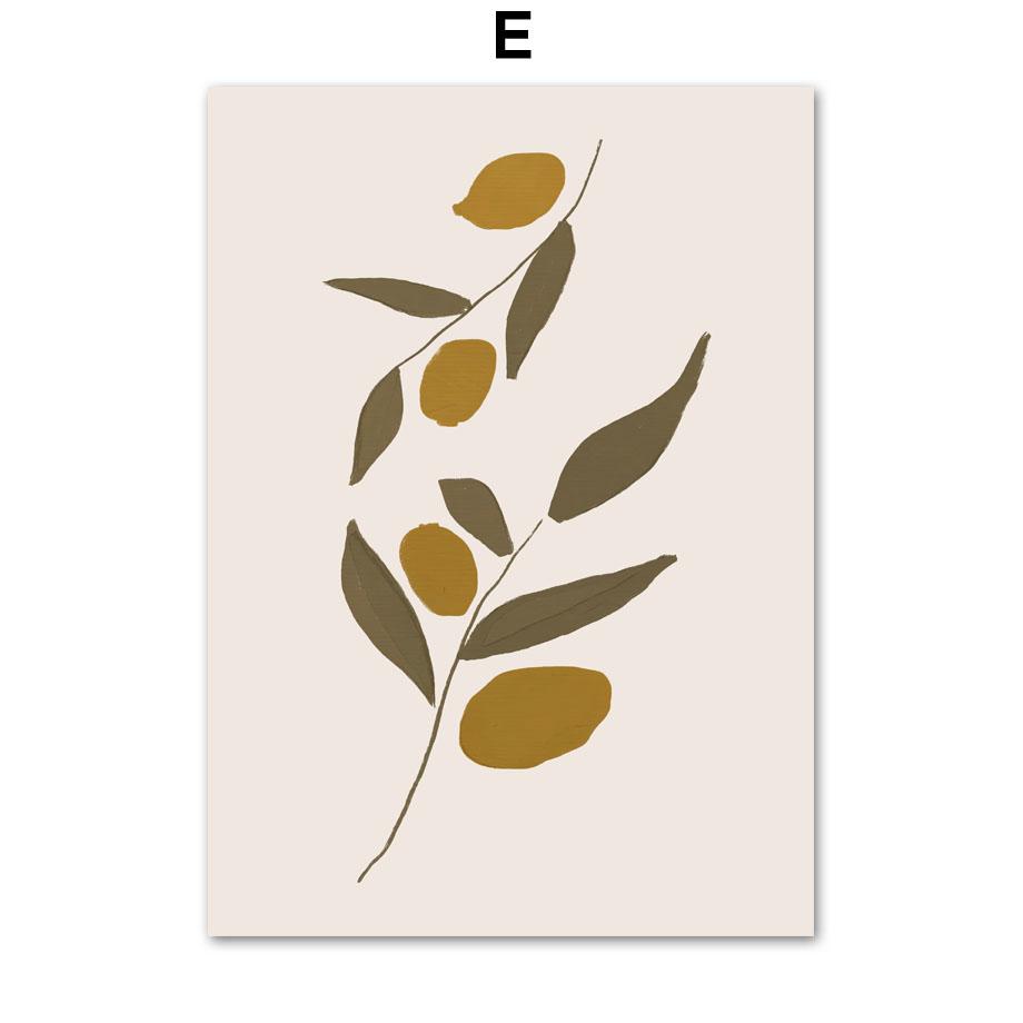 Груши, апельсины, фрукты, листья, столовые приборы, ваза, настенное искусство, печать на холсте, живопись, линии, постеры, рисунок девушки, фотографии для декора гостиной