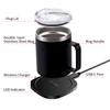 2 IN 1 Coffee Mug Warmer and Wireless Charger with Cup and Lid 55 Celsius /131 Fahrenheit  Intelligent Constant