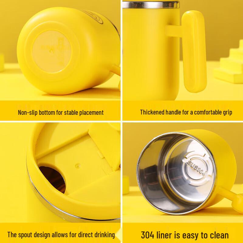 Кружка-термос из нержавеющей стали 304 Tao Zhi De 'Маленький жёлтый утёнок'