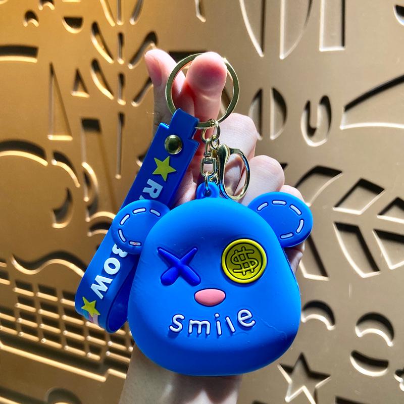 Мини Кошечка удачи Кошечка монета брелок и сумка для наушников подарок