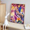 5D Diy Diamond Painting The Princess's Backward Glance Full Drill Rhinestones Mosaic Embroidery Handmade Products Home Decor Gift