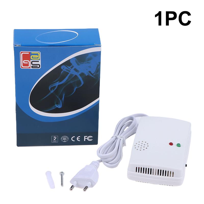 Портативный настенный независимый газоанализатор Сигнализация Детектор утечки газа Тестер Пропан Метан Безопасность Сигнализация Природный газ Датчик