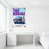 True Romance Movie Poster Metal Tin Sign Vintage 1970s Gritty Crime Romance Artwork Wall Decor for Bar Cafe Man Cave Home Art