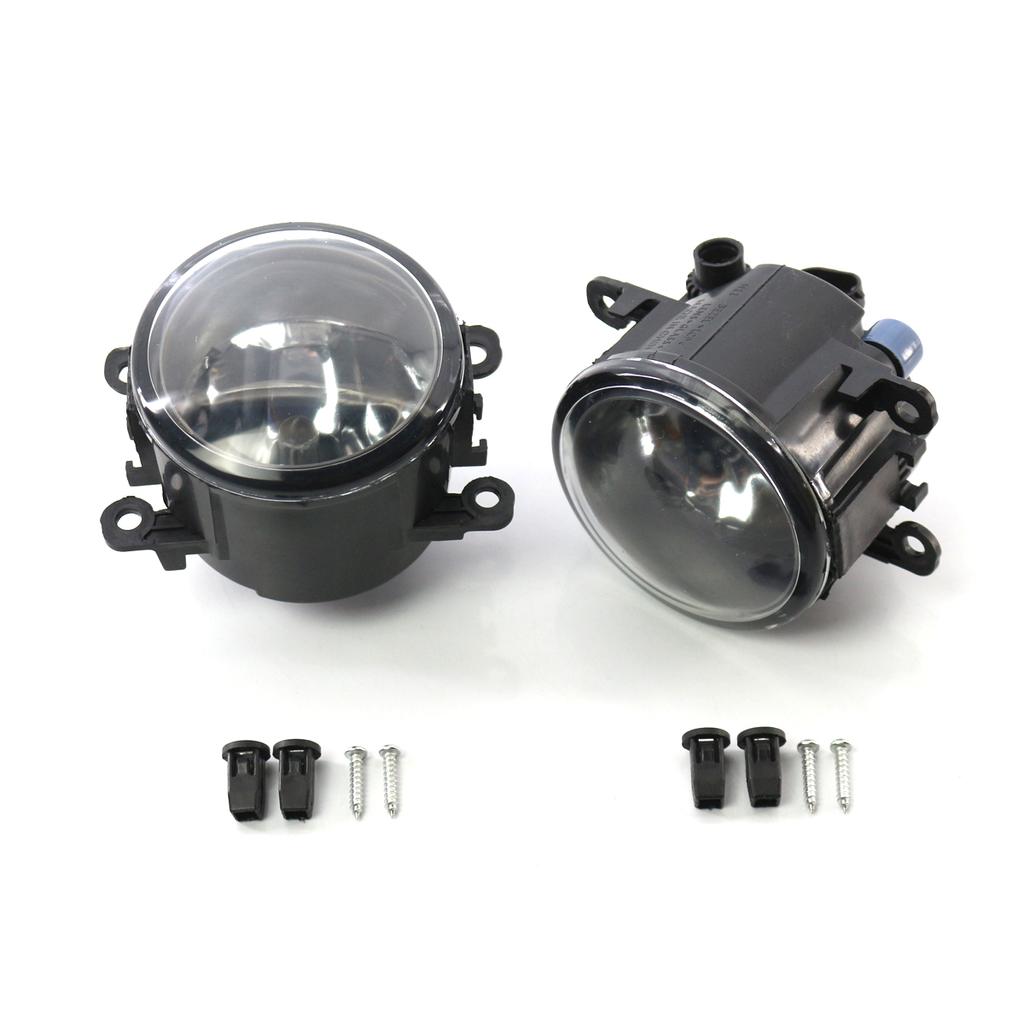 Left/Right Car Front Bumper Fog Light Cover Grille Grill Fog Lamp Assembly Set For Ford Fiesta 2008 2009 2010 2011