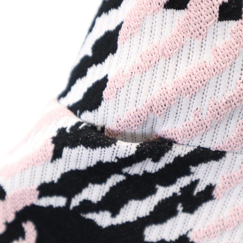 Marni Сделано в Италии Клетчатый узор Длинный рукав Крой 38 Розовый x Черный Женский Б/у