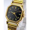 Used SEIKO Watch Working Condition 2C21-5170 Quartz Black