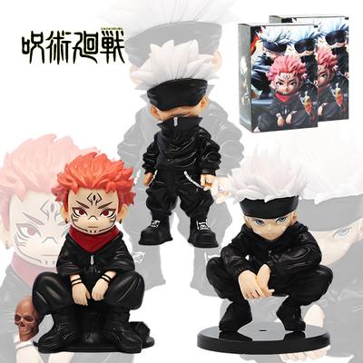 Фигурка Сатору Годжо из Аниме Jujutsu Kaisen Стиль Аниме Лорд Проклятий Сукуна Коллекционная Модель Кукла Игрушки 3 Позы Арт-икулированная Масштаб