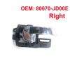 80670JD00E / 80671JD00E для Nissan Qashqai J10 2007 2008 2009 2010 2011 2012 2013 Левая правая передняя задняя внутренняя ручка двери