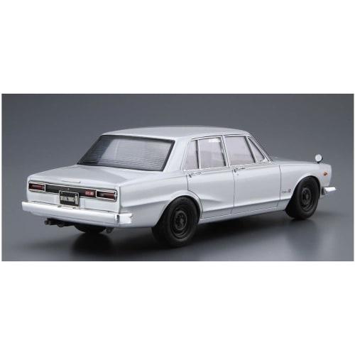 Aoshima Bunka Kyozai 1/24 Scale The Model Car Series No. 45 Nissan PGC10 Skyline 2000GT-R 1970 Plastic Model