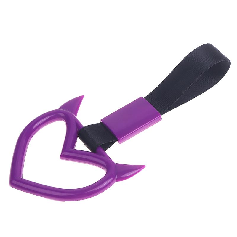 Автомобильные аксессуары Светящееся кольцо Дьявол Сердце Поезд Автобус Ручка Ремешок Дрейф Подвеска Предупреждение о Дрейфе Кольцо для Автомобиля