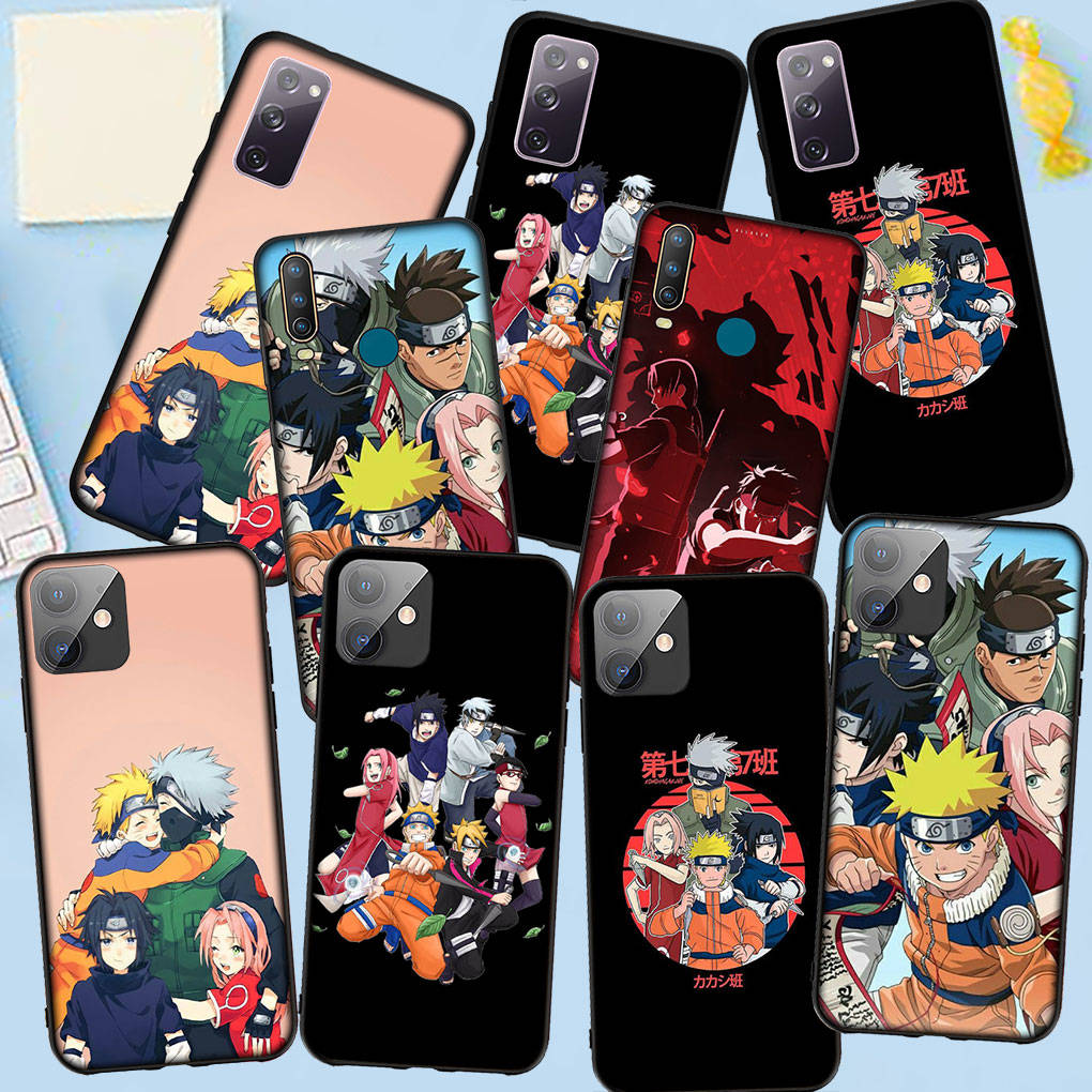 Чехол для телефона Samsung Galaxy S25 S24 S23 iPhone 16 15 Xiaomi Redmi Note 14 13 12 16E 11 Pro Max XR OPPO Moto Huawei Poster Uchiha Sasuke Naruto Cover