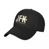 JFK, John F Kennedy International Airport, US Airport Code. Flying, travel and pilot souvenir Baseball Cap