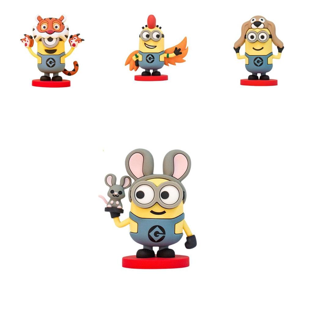 Гадкий Я Миньоны 12 Знаков Зодиака Плюшевые Игрушки для Подростков